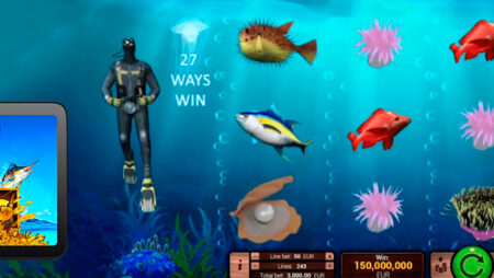 Scuba Fishing slot for real money by RTG Slots