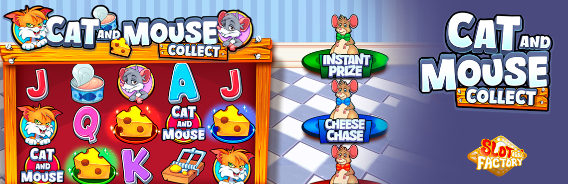 Cat and Mouse slot for real money by Slot Factory