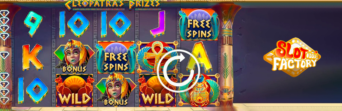 Cleopatra’s Prizes slot for real money by Slot Factory