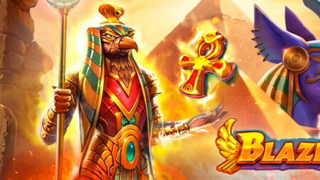 Blaze of Ra slot for real money by Push Gaming